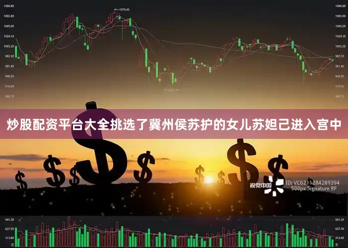 炒股配资平台大全挑选了冀州侯苏护的女儿苏妲己进入宫中